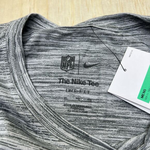 NEW New York Giants Nike Team Issue Velocity Dri Fit Performance Shirt Gray XL - Picture 9 of 11